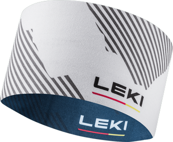 Čelenka LEKI XC Headband blue-white-grey - 2023
