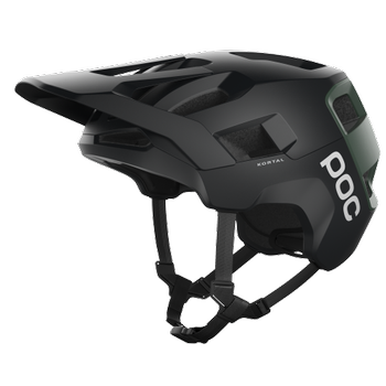 Cyklistická helma POC Kortal Uranium Black/Epidote Green Metallic/Matt - 2022
