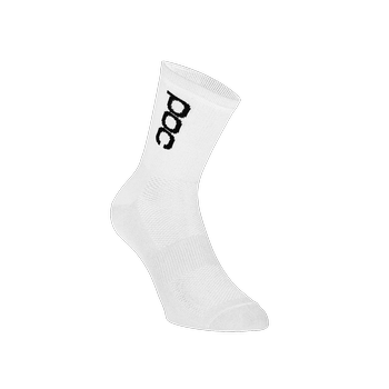 Cyklistické ponožky POC Essential Road Sock Short Hydrogen White