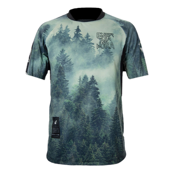 Cyklistický dres Energiapura T-Shirt MC Downhill Ilio Forest - 2023