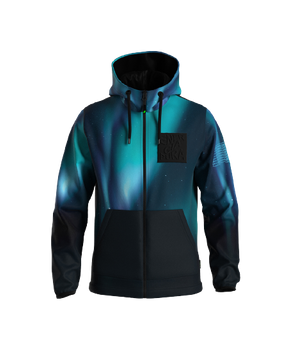 ENERGIAPURA Sweatshirt Full Zip With Hood Life Aurora Blue - 2023/24