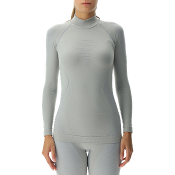 Funkční triko UYN Woman Evolutyon UW Shirt LG_SL Turtle Neck Flamingo/White/White - 2023/24