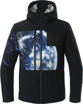 Lyžařská bunda ENERGIAPURA Flaine Life Jacket Black/Planet - 2022/23