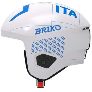 Lyžařská helma Briko Vulcano 2.0 Italia Shiny/White Science - 2023/24