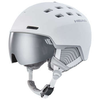 Lyžařská helma HEAD Rachel 5K White  + dodatkowa szyba - 2022/23