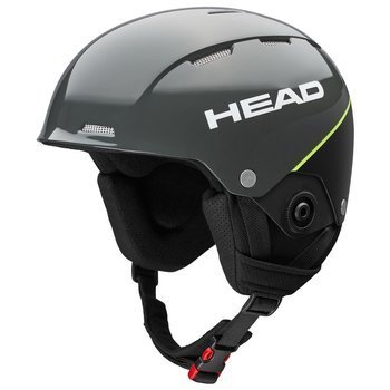 Lyžařská helma HEAD Team SL Anthracite/Black + Chránič čelisti - 2022/23