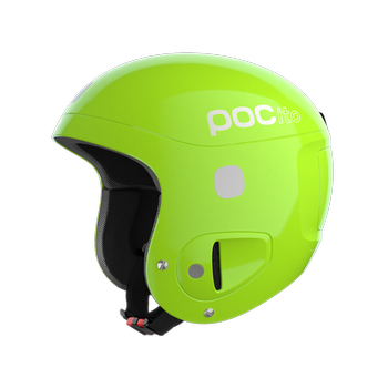 Lyžařská helma POC Pocito Skull Fluorescent Yellow/Green - 2023/24