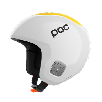 Lyžařská helma POC Skull Dura Comp Mips Hydrogen White/Aventurine Yellow - 2022/23
