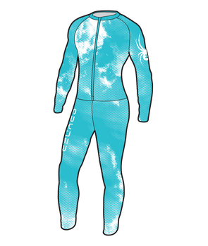 Lyžařská kombinéza Spyder Nine Ninety Race Suit Barbados Blue - 2023/24