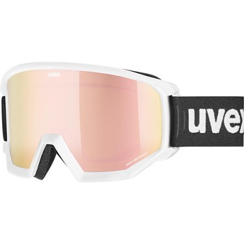 Lyžařské brýle UVEX Athletic CV White/Mat/Rose-Green - 2022/23
