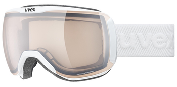 Lyžařské brýle UVEX Downhill 2100 V White/Mat - 2022/23