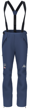 Lyžařské kalhoty KAPPA 6CENTO 622G HZ US Blue Fiord/Black - 2022/23