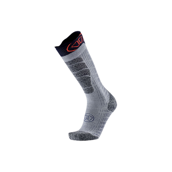 Lyžařské ponožky Sidas Ski Merinos Grey/Orange - 2023/24