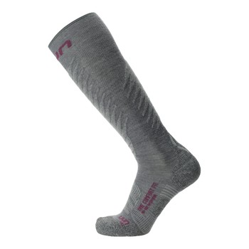 Lyžařské ponožky UYN Woman Ski One Comfort Fit Grey/Purple 2023/24