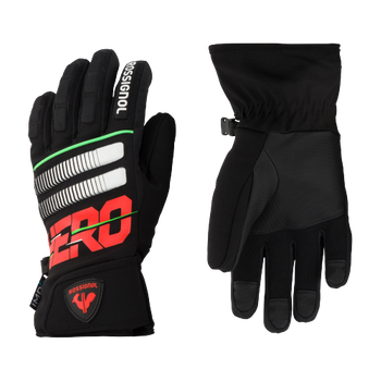 Lyžařské rukavice ROSSIGNOL Jr Hero Impr M Black - 2022/23