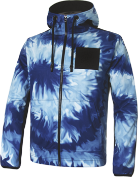 Mikina ENERGIAPURA Sweatshirt Full Zip With Hood Fluid Turquoise - 2022/23