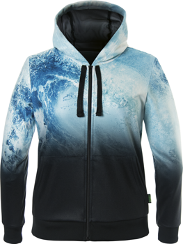 Mikina ENERGIAPURA Sweatshirt Full Zip With Hood Kalmar Life Wave - 2022/23