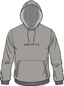 Mikina ENERGIAPURA Sweatshirt With Hood Lucas Braathen Melange Grey/Vamos Dancar - 2022/23