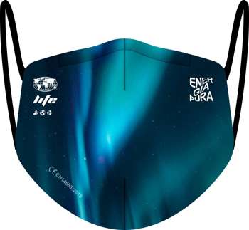 Ochranná maska ENERGIAPURA Safe Mask Aurora Blue - 2022/23