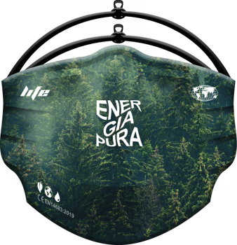 Ochranná maska ENERGIAPURA Safe Mask Junior Life Forest - 2022/23