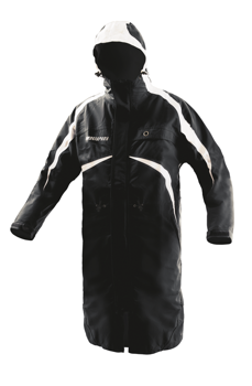 Pláštěnka ENERGIAPURA Raincoat Rain Black/Black/White - 2022/23
