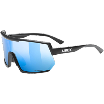 Sluneční brýle Uvex Sportstyle 235 P - Black Mat/Mirror Blue - 2023
