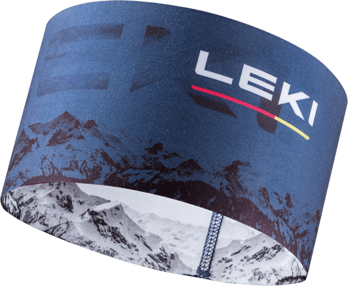 Čelenka Leki XC Headband blue-white - 2023
