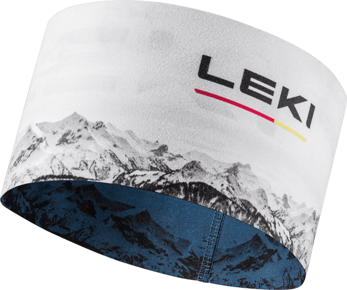Čelenka Leki XC Headband blue-white - 2023