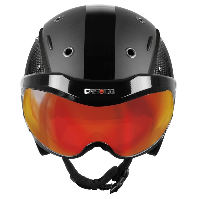 Lyžařská helma CASCO SP-6 Visor Limited Carbon Black - 2022/23
