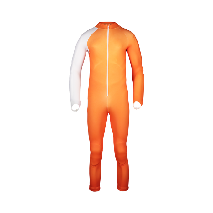 Lyžařská kombinéza Poc Skin GS Zink Orange/Hydrogen White - 2023/24