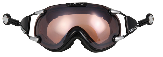 Lyžařské brýle Casco FX-70 Vautron Black - 2023/24