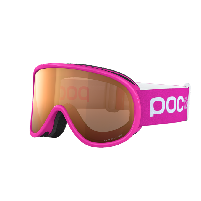 Lyžařské brýle POC Pocito Retina Fluorescent Pink/Orange - 2023/24