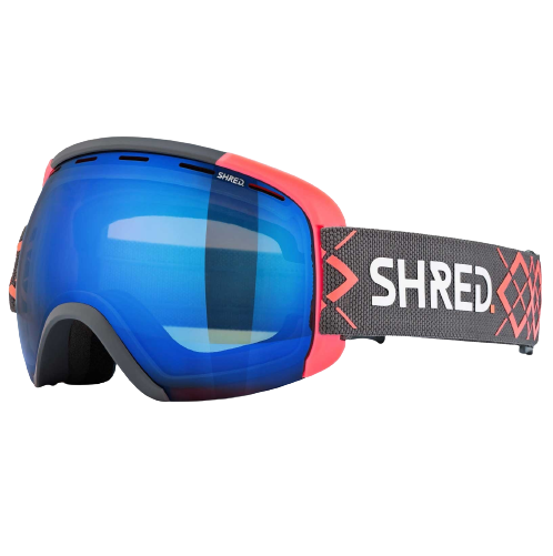 Lyžařské brýle Shred Exemplify Big Show Grey Rust - CBL 2.0 Deep Blue - 2023/24