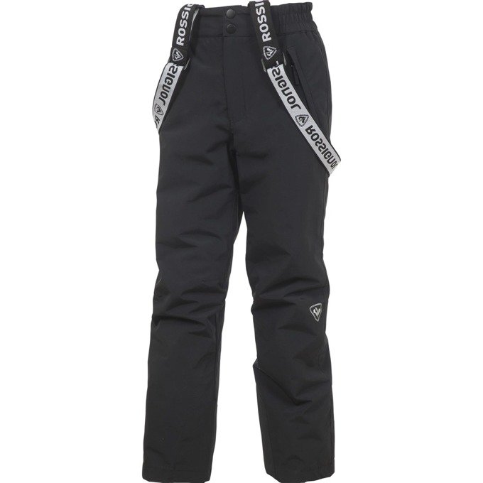 Lyžařské kalhoty ROSSIGNOL BOY SKI ZIP PANT BLACK