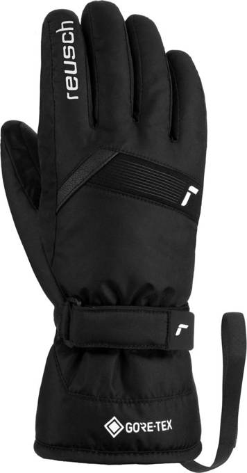 Lyžařské rukavice Reusch Flash GORE-TEX Junior Black/White - 2023/24