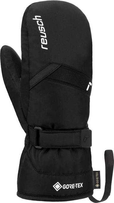 Lyžařské rukavice Reusch Flash GORE-TEX Junior Mitten Black/White - 2023/24 