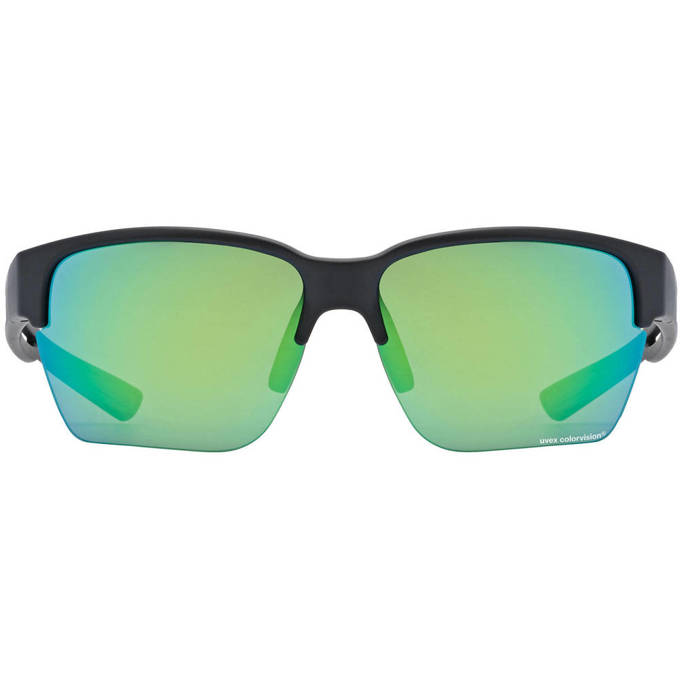Sluneční brýle Uvex Sportstyle 805 CV Black Mat/Mirror Green - 2023