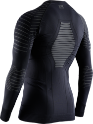 Funkční triko X-BIONIC Invent LT Shirt Round Neck LG SL Men Black/Anthracite - 2022/23