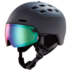Lyžařská helma HEAD Radar Photo Black - 2023/24
