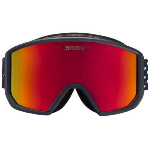 Lyžařské brýle Briko Vulcano Mask USA Tangaroa Blue Red - 2025/26