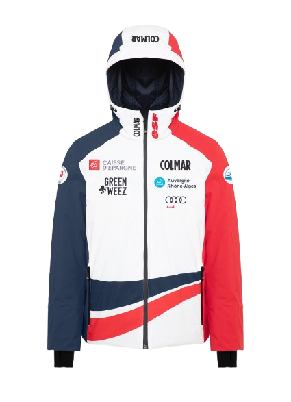 Pánská lyžařská bunda Colmar Replica Ski Jacket White/Navy Blu/Bright Red - 2025/26