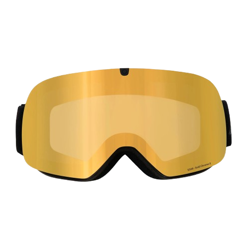Lyžařské brýle Red Bull Spect SOAR Black/Gold Snow - Orange With Gold Mirror Photochrome - 2025/26