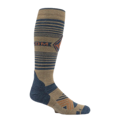 Lyžařské ponožky Volcom Horizon Wool Blend OTC Sock Chestnut Brown - 2024/25