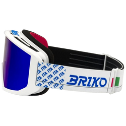 Lyžařské brýle Briko Vulcano Mask Italia White/Science Blue - 2025/26