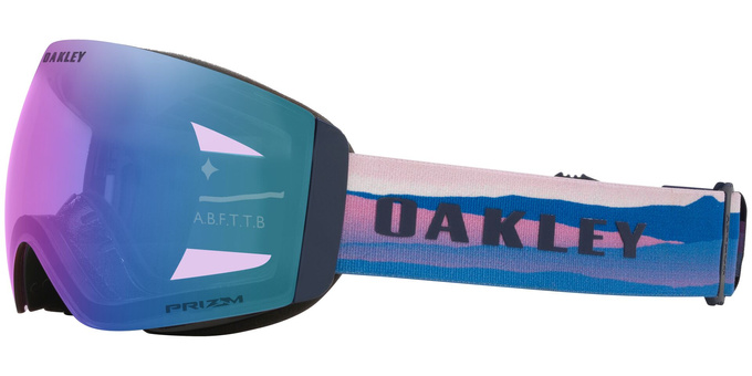 Lyžařské brýle Oakley Flight Deck Pro M Mikaela Shiffrin Sig/Prizm Snow Iced Iridium + Additional lens Prizm Snow Sapphire Iridium - 2025/26