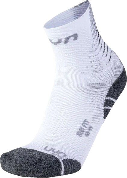 Bežecké ponožky UYN Man Run Fit Socks White/Pearl Grey