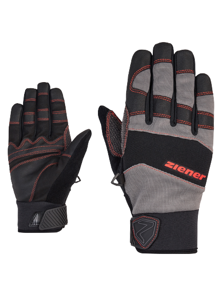Lyžařské rukavice Ziener G-Work Glove Ski Alpine Frost Gray - 2023/24