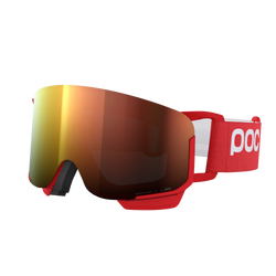 Lyžařské brýle POC Nexal Mid Prismane Red/Partly Sunny Orange - 2025/26