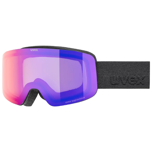 Lyžařské brýle Uvex PWDR FM Black Matt/Mirror Ruby - 2025/26