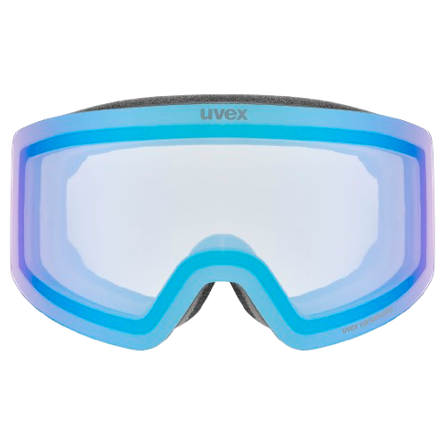 Lyžařské brýle Uvex Provoqe V Black Matt/Mirror Blue - 2025/26